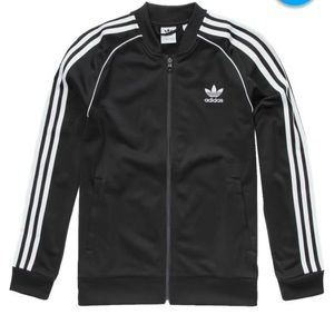 NWOT adidas original black track jacket